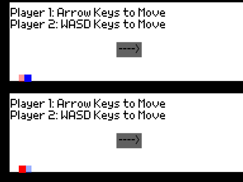 Split Screen Platformer Test