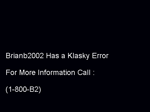 Klasky Csupo Robot logo 4000 Brianb2002 Error