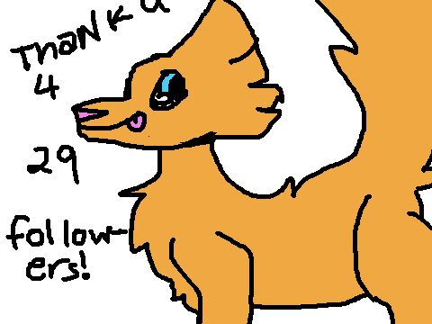 THX FOR 29 FOLLOWERS