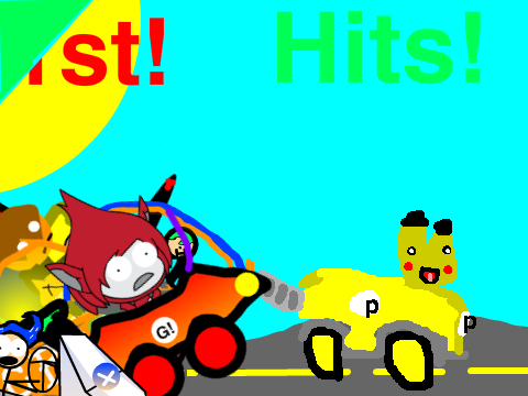 Add Your-Self trying to win a race to get our gift for joining scratch! #2-pikachu strikes back!