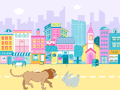 Millennial Lion - WeScratch - Surprise Sprites