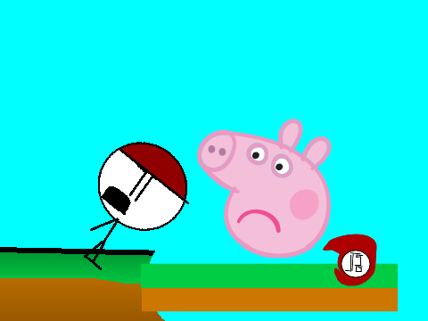 GET OUT WHILE YOU STILL CAN, PEPPA!