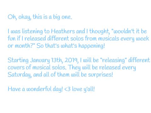 ANNOUNCEMENT!!