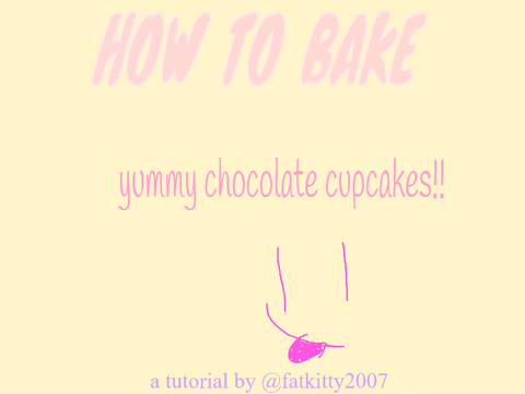 chocolate cupcakes! yum yum yum