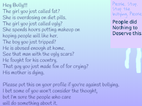Stop Bullying!