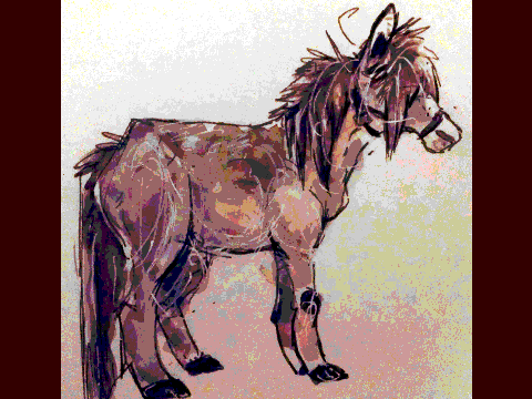 I DREW A HORSE OK