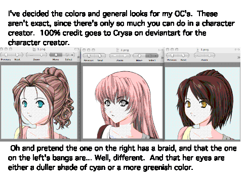 Scratch OC coloring and basic design (Credit to Crysa on DA, also hair is different)