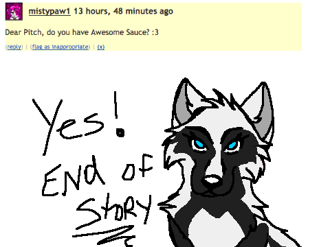 Ask my characters~ Pitch