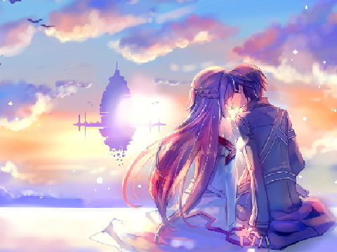 Sword Art Online Kirito x Asuna