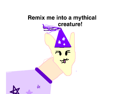 Mythical Pointed-Chin Wizard Horse