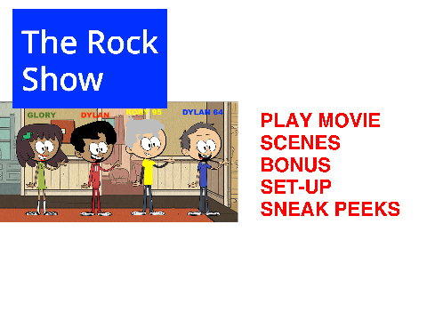 The Rock Show DVD MENU