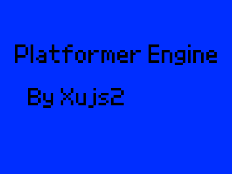Platformer Engine With Momentum And Wall-Jump