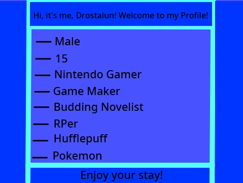 Welcome