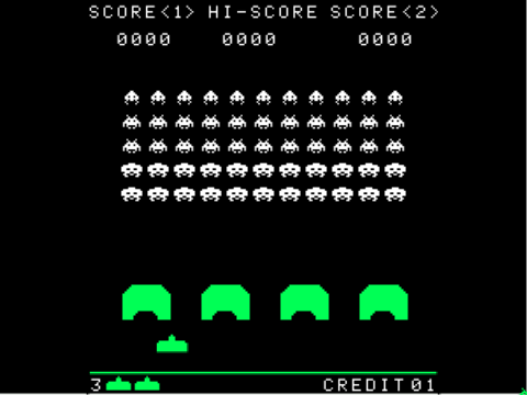 Space Invaders 1.0 remix