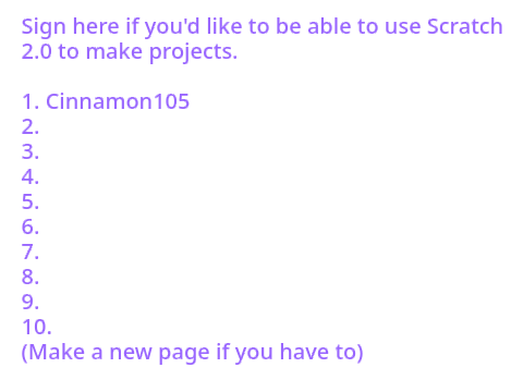 petition! read description!