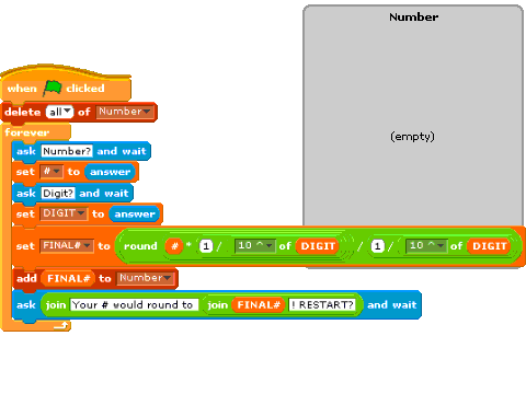 TUTORIAL- How to make numbers round to a specific digit