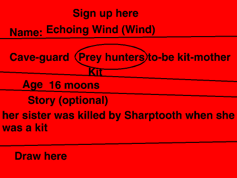 Tribe of rushing water RPG sign up remix