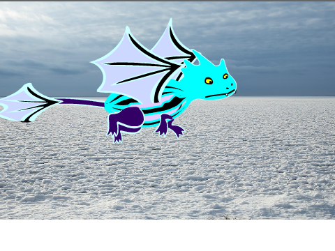 Ice Dragon flying game