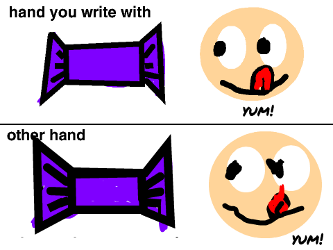 opposite hand contest entry