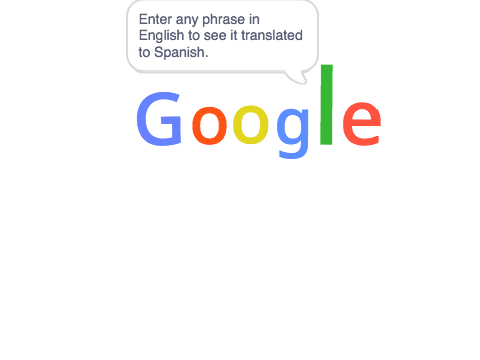 Google Translate Spanish