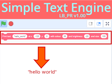 Easy Text Engine