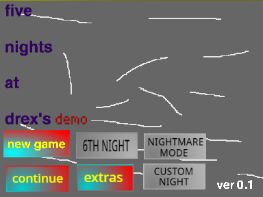 five nights at drex's (demo version)