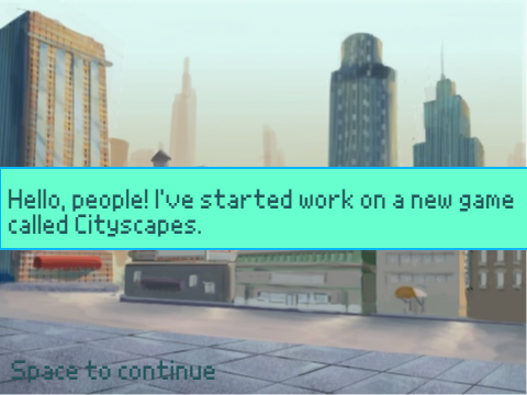 New Game I'm Working On