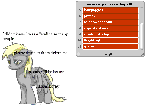 Save Derpy!!!