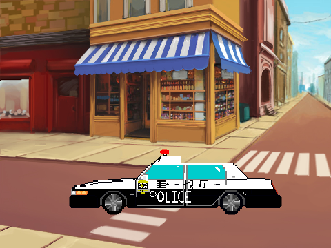 Tokyo Police Car Sprite (with sound)