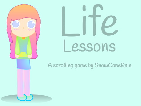 Life lessons - a scrolling game