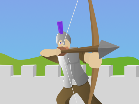 Archer - Kιɴɢ'ѕ Deғeɴѕe Card Art