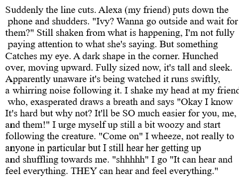 ~My Writing Competition entry! <3~