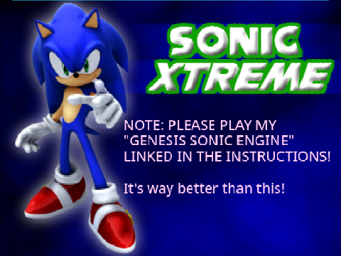 SONIC XTREME !!!