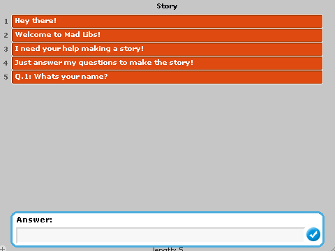 Mad Libs