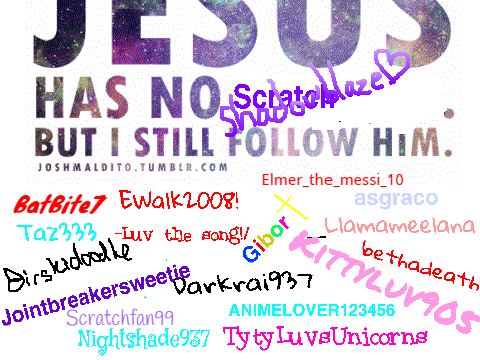 Sign Your Username If You Accept Jesus Christ!!. remix