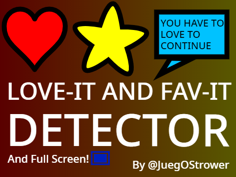 LOVE-IT and FAV-IT DETECTOR | Real!