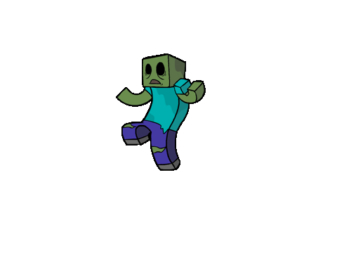 Minecraft Animations 5: Zombul dance Part-ay