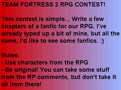 TF2 RPG CONTEST