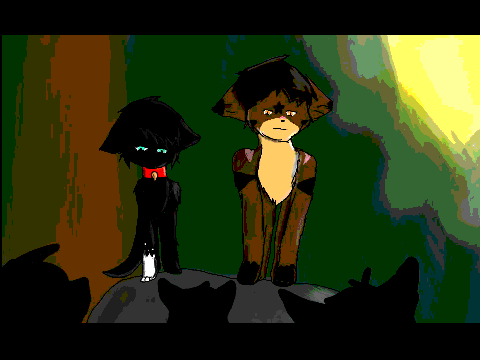 CLICK! SOME ART! CAT PICS!