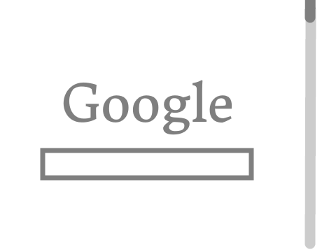 Internet scrolling bar