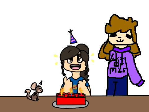 Add yourself at my birthday! remix