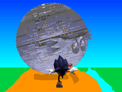 add yourself running from the eggstar