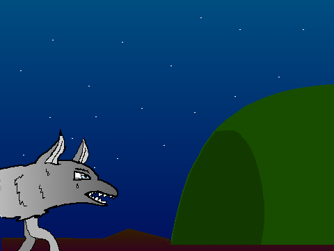Moon saying goodbye to Ferox