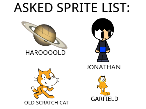 Asked Sprite LIST