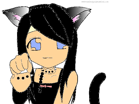 Neko cat girl