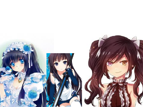 3 girls who fit under the Sweet But Psycho Category