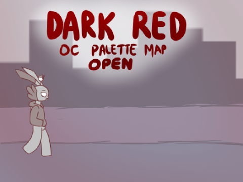 DARK RED | OC Palette MAP | OPEN