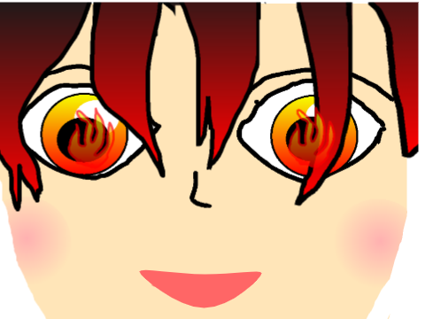 Short animation- fire in your eyes