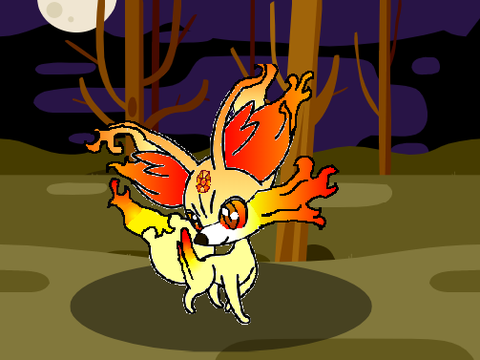 Mega Fennekin!
