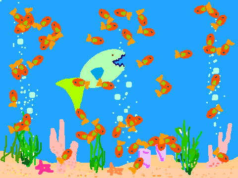 Eat the MASSIVELY LAGGY Fish!